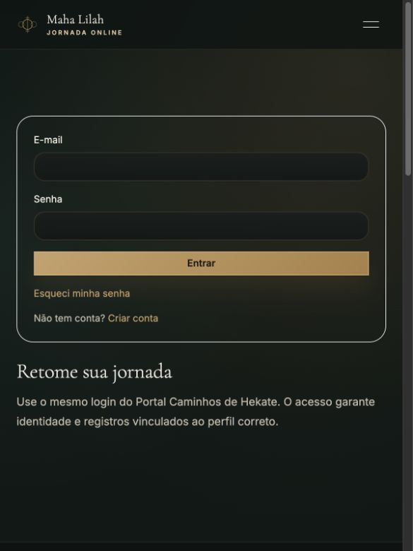 Etapa 1: Acesse com login seguro